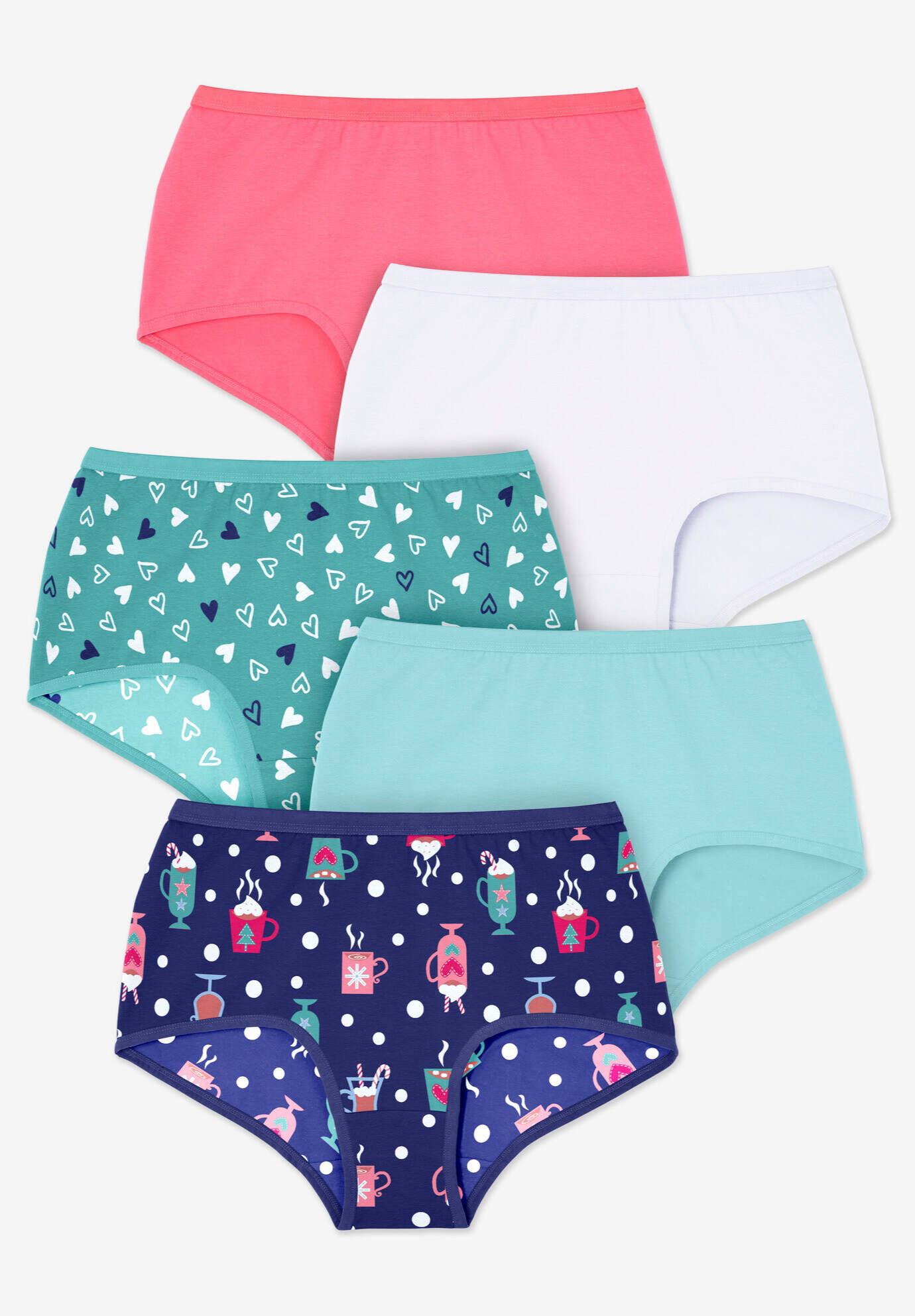Stretch Cotton Brief 5-Pack