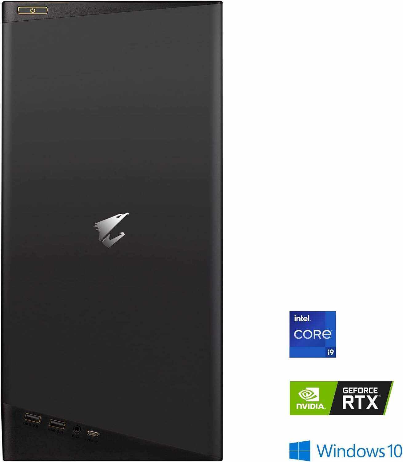 Gigabyte AORUS Model X Gaming PC Computer Desktop (Intel i9-12900K, NVIDIA GeForce RTX 3080 GDDR6X 10GB, 16GB DDR5 RAM, 2TB M.2 SSD) - AMXI9N8A-2171