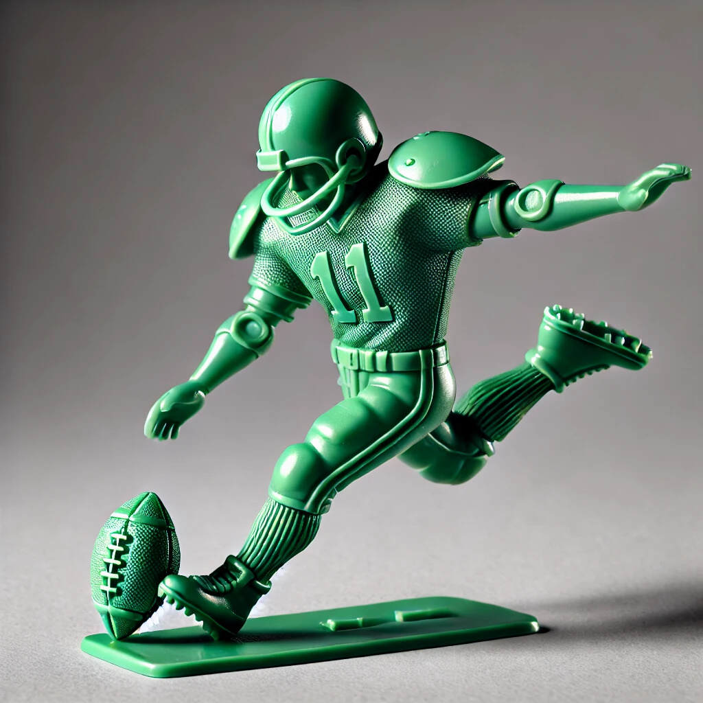 Green Army Men - Football Set