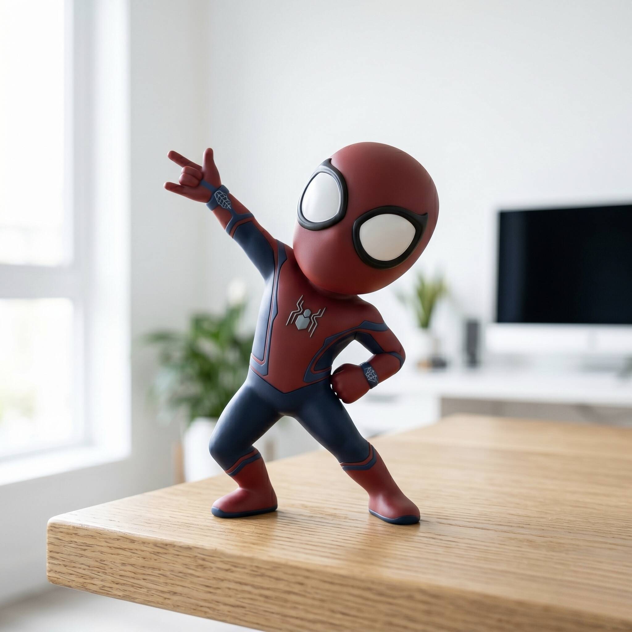 Chibi Spider-Man Daily Life Desktop Figurine Collection !🕷️🕸️