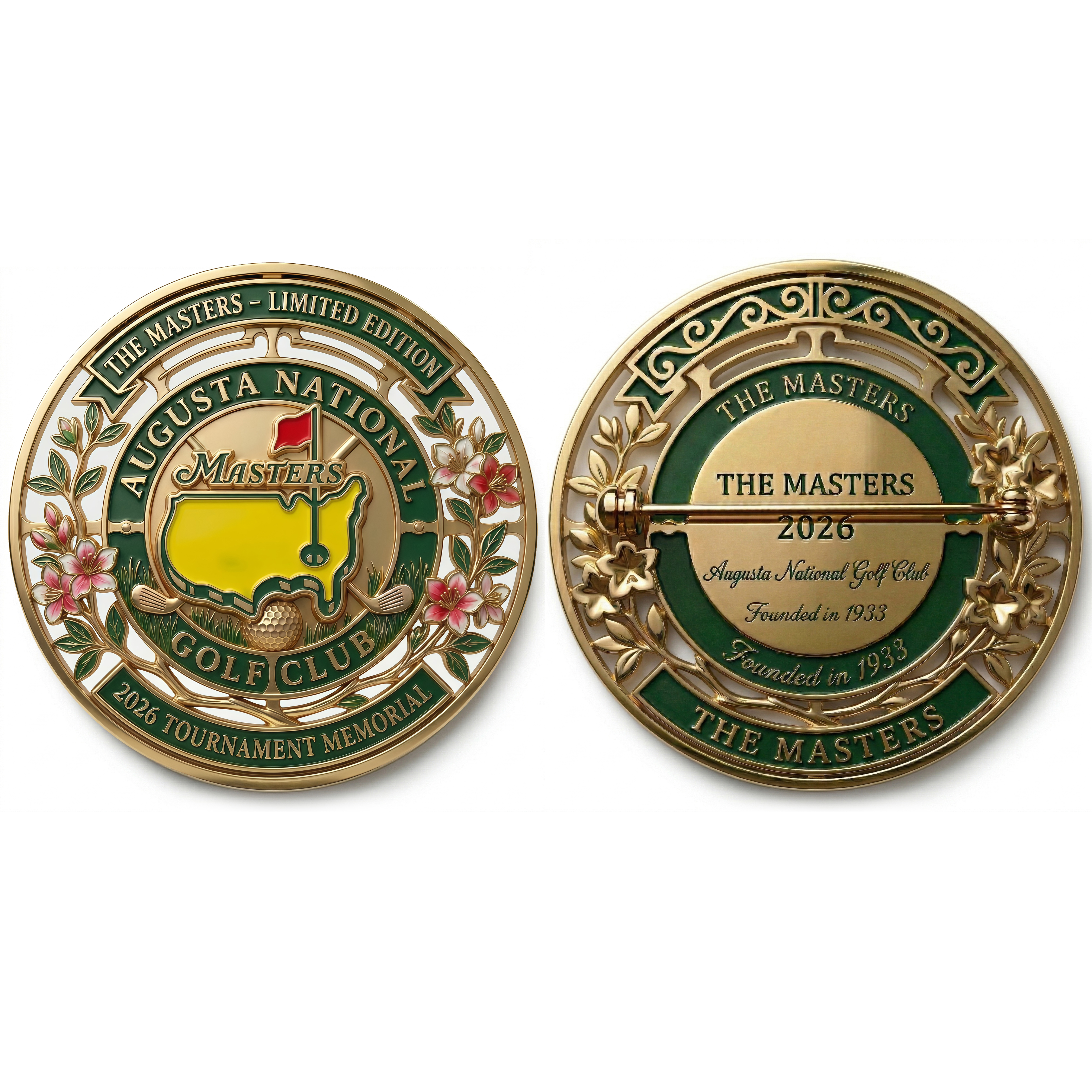 🏆 The Masters 2026: Augusta National Legacy Badge – Wear the Tradition 🌿