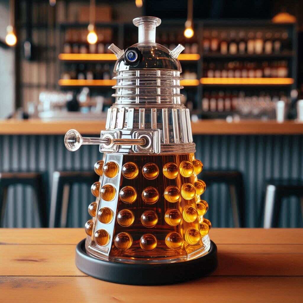 🛸Dalek Whisky Bottle