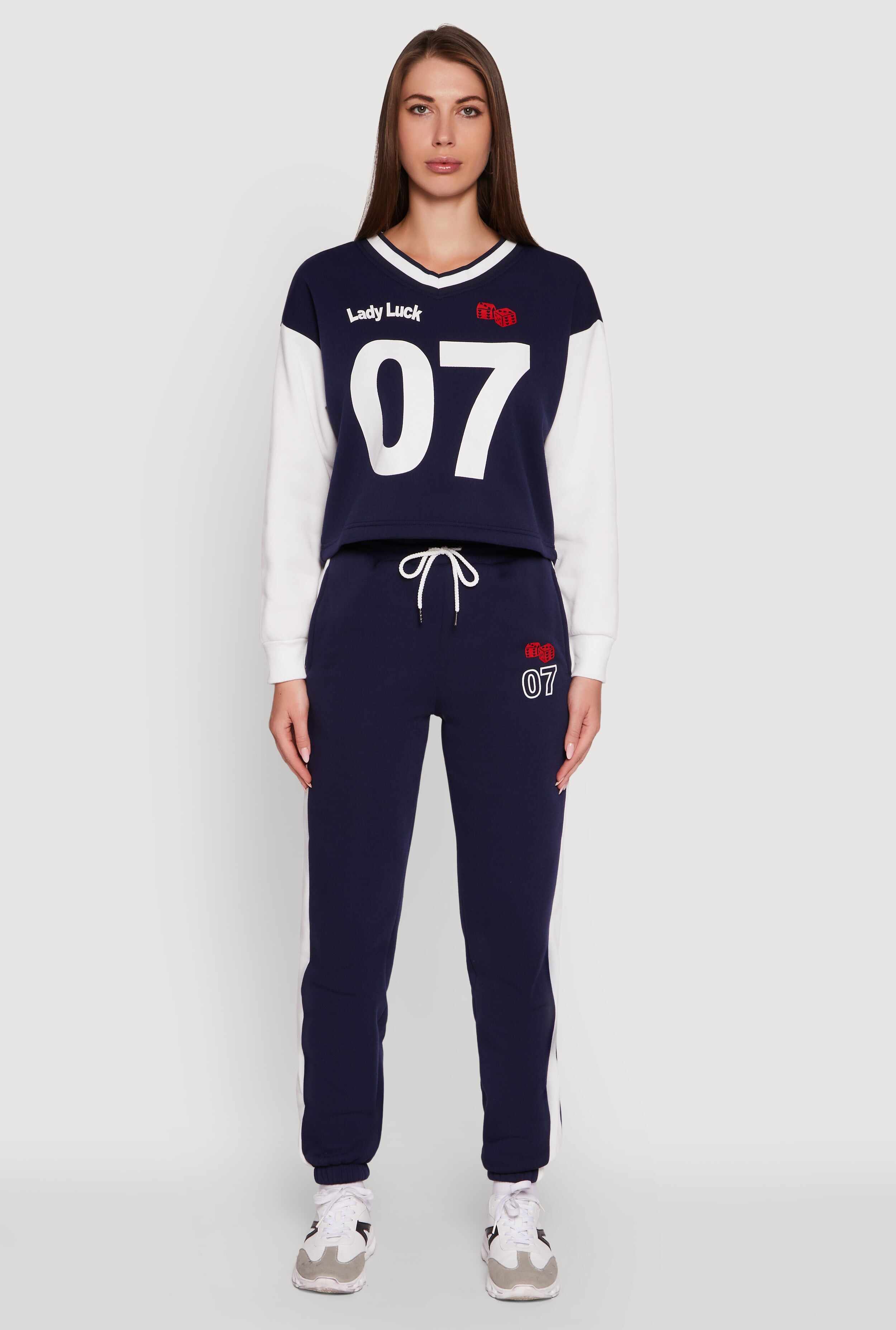 Game Day Graphic Side Stripe Sweatpants