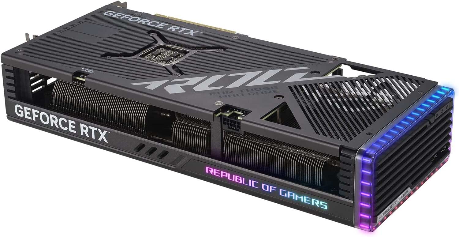 ASUS ROG Strix GeForce RTX™ 4070 OC Edition Gaming Graphics Card (PCIe 4.0, 12GB GDDR6X, DLSS 3, HDMI 2.1, DisplayPort 1.4a)