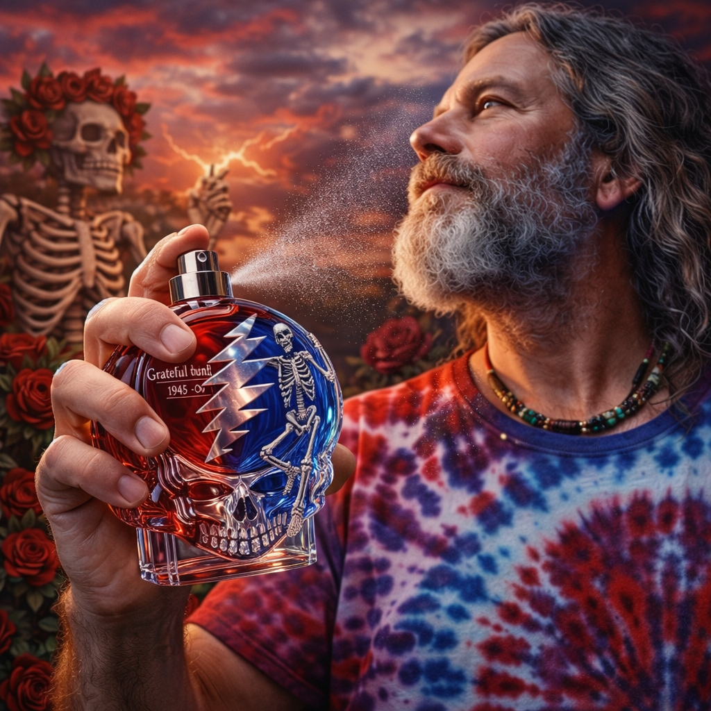 The Dead 'Grateful to the End' Memorial Edition Parfum Bottle