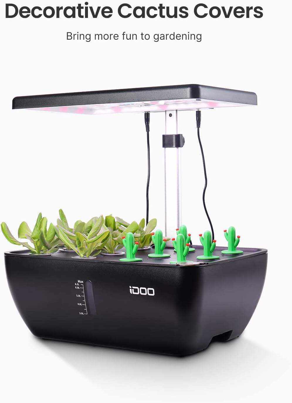 Hydroponics Growing System 12Pods, Indoor Garden with LED Grow Light