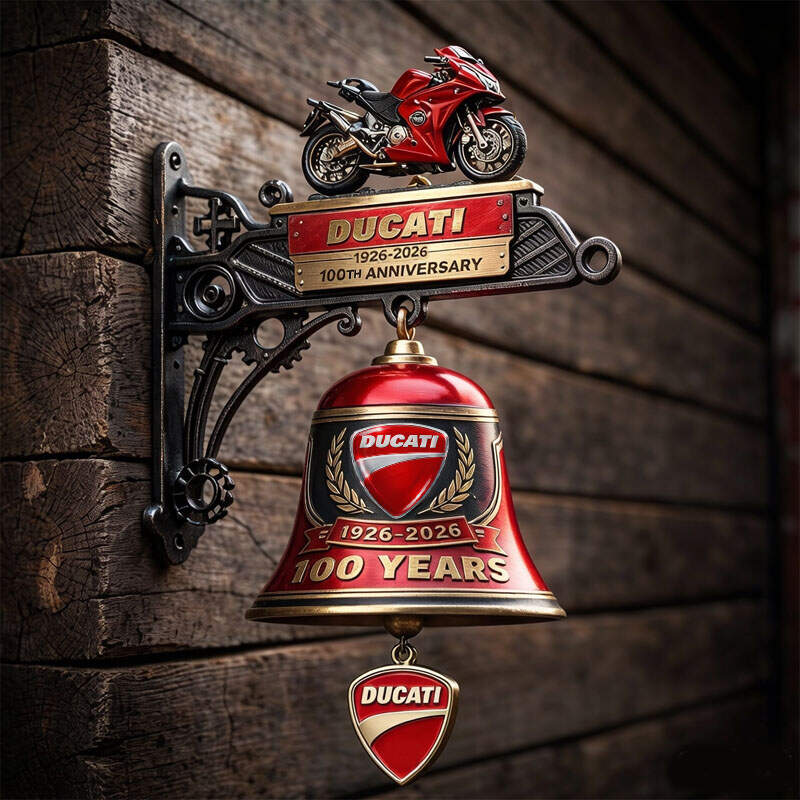 Ducati 100th Anniversary Wall Bell