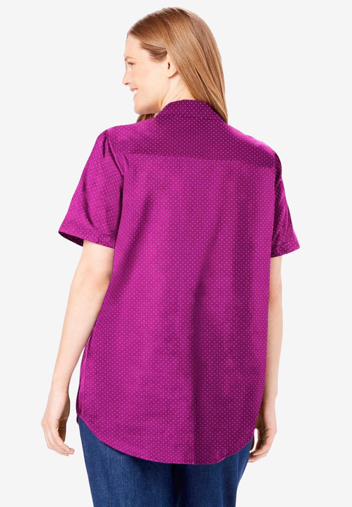 Short-Sleeve Cotton Campshirt