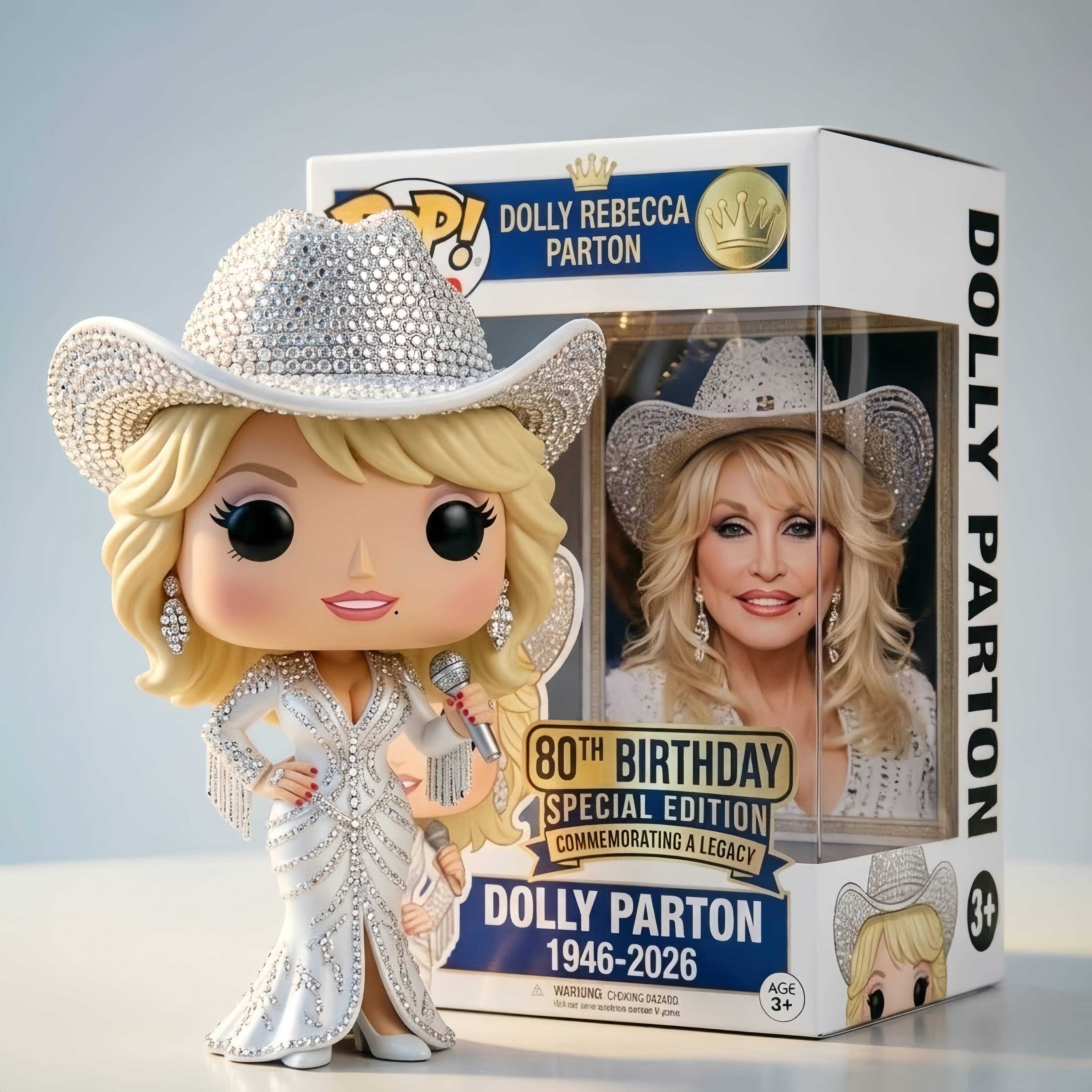 🌸Dolly Parton's 80th Birthday POP! Doll