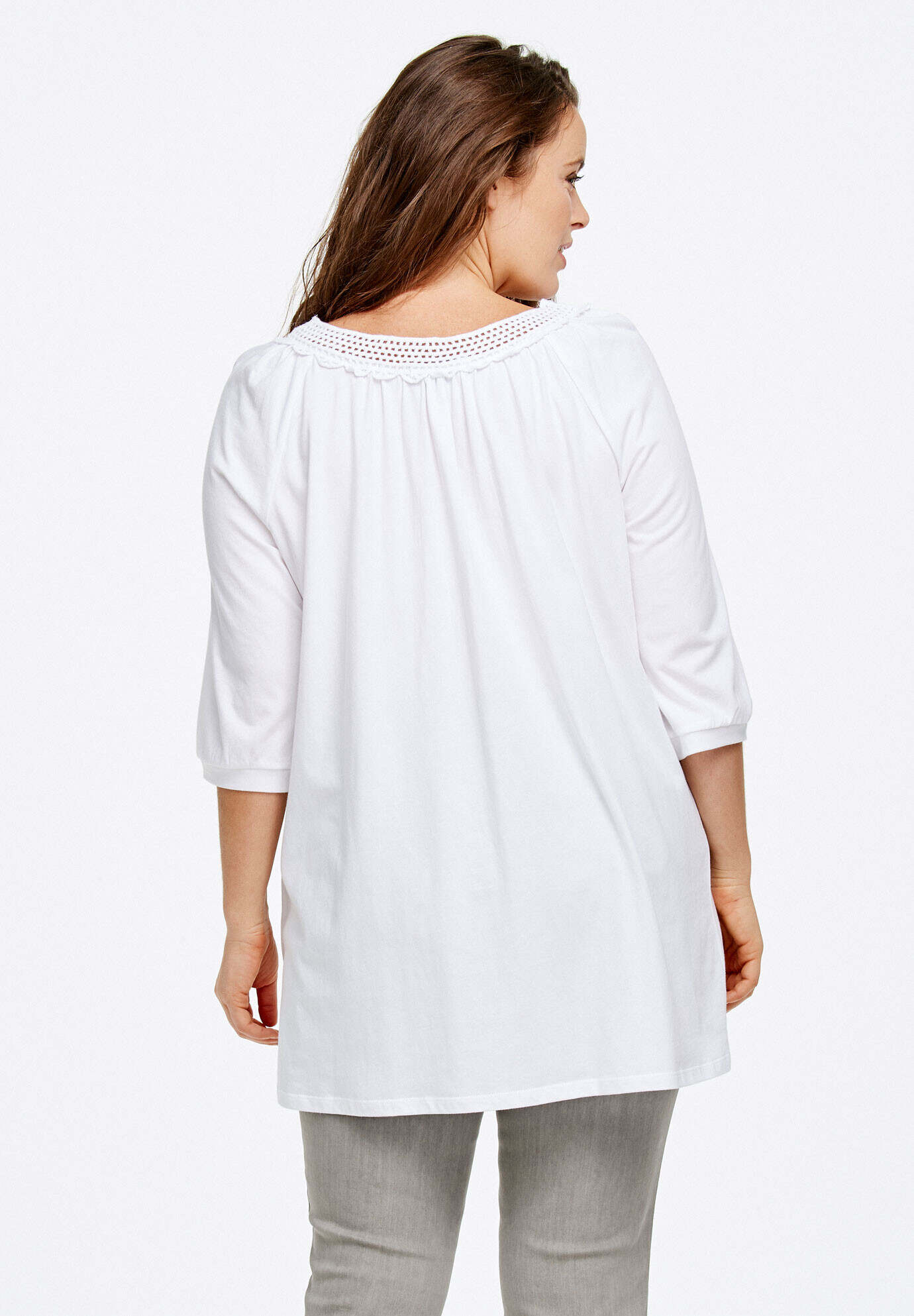 Crochet Trim Tunic