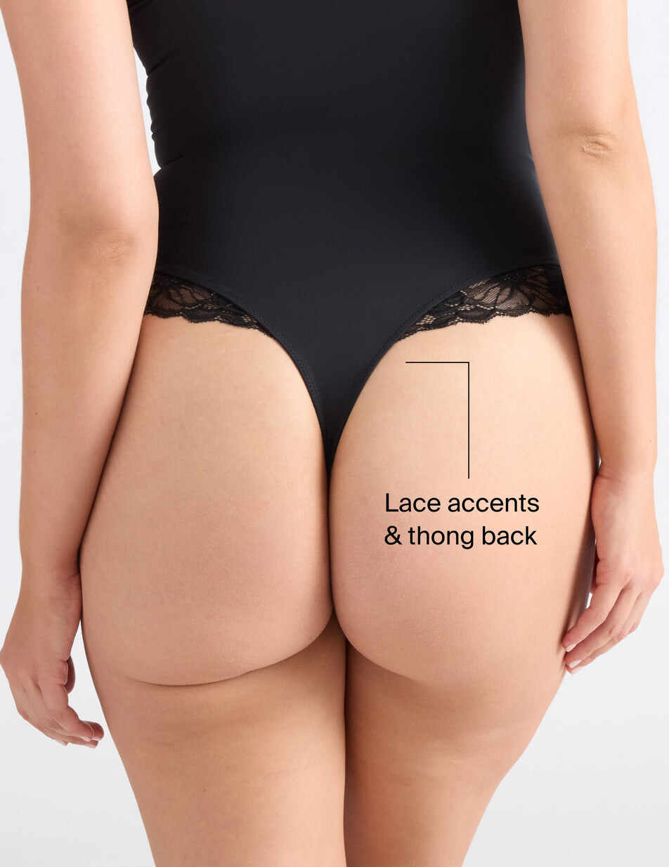 Love & Lace Thong Bodysuit