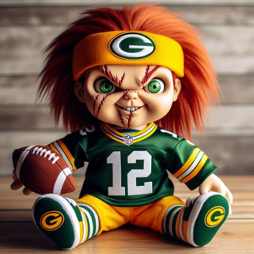 💀🏈Chucky NFL Team Doll