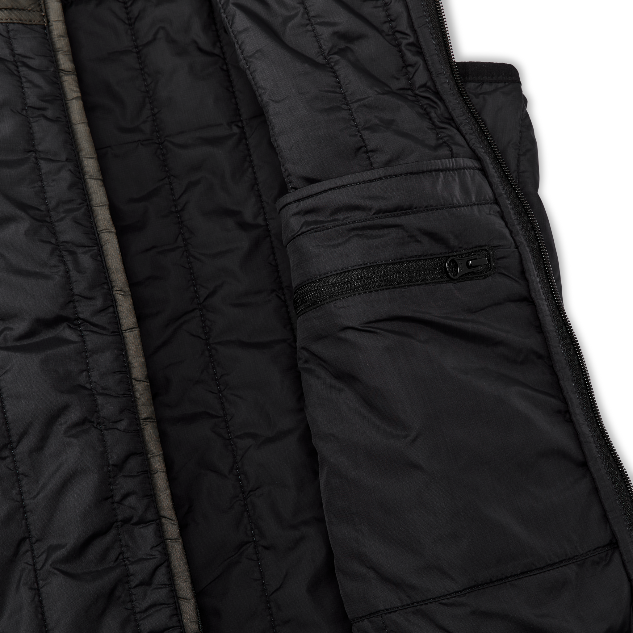 Ultralight Vest - Black / Olive Gray
