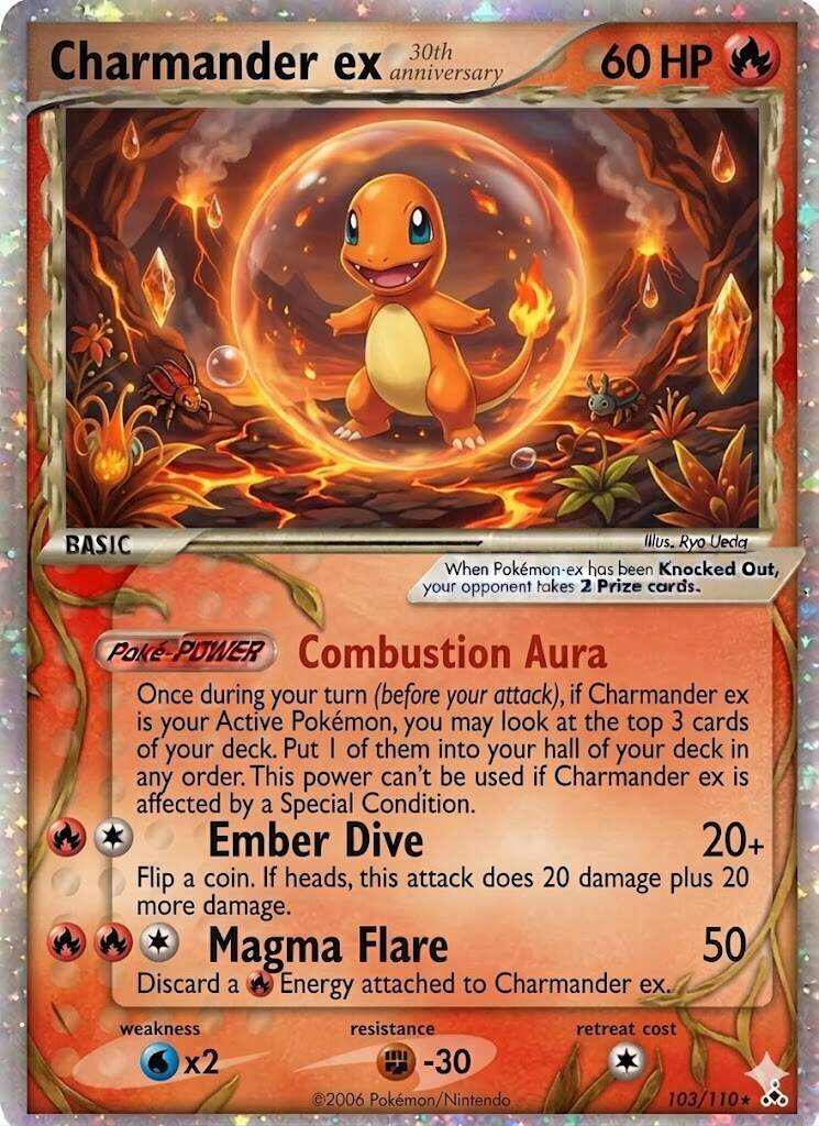 30th Anniversary TCG Cards