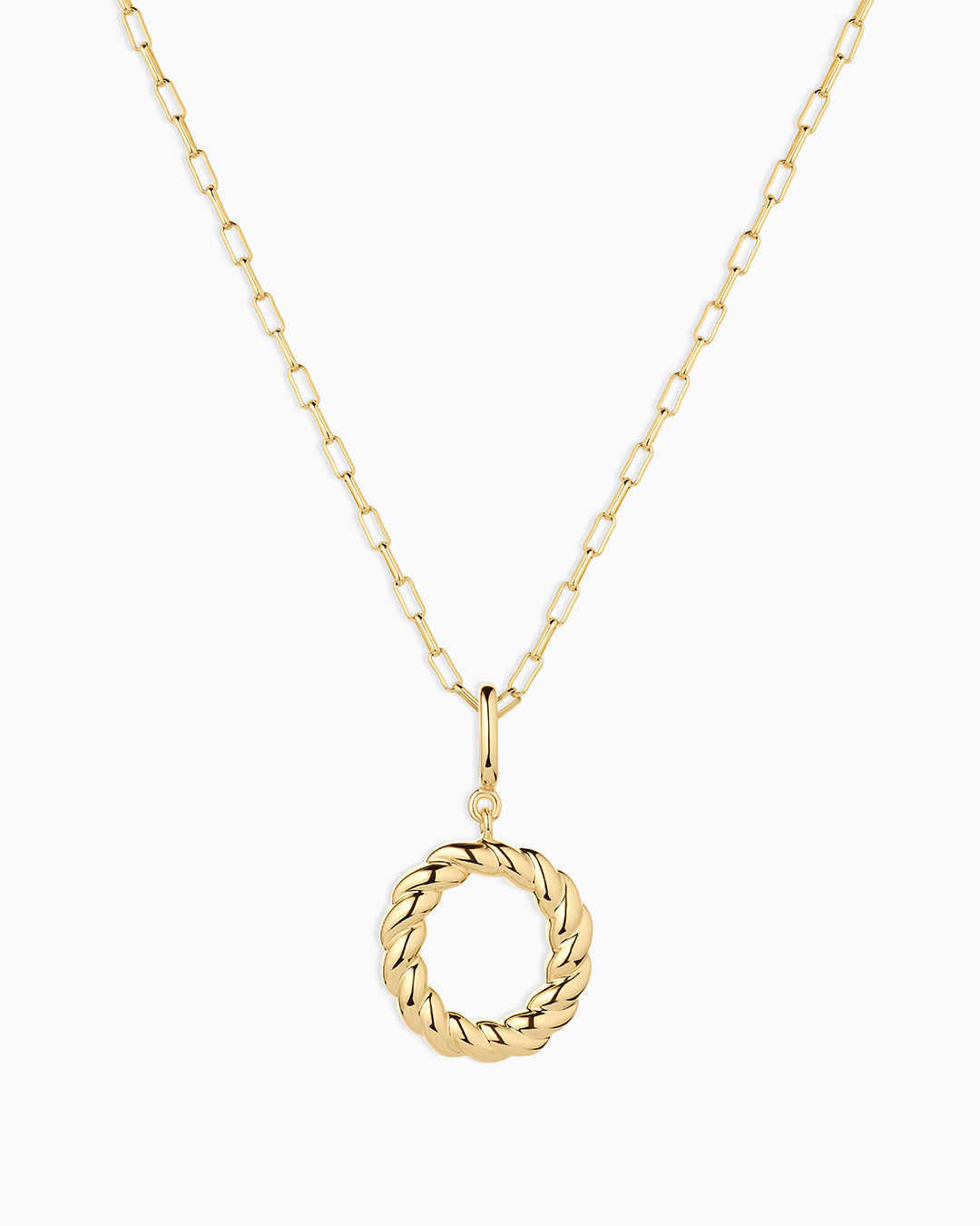 Crew Alphabet Statement Charm Necklace