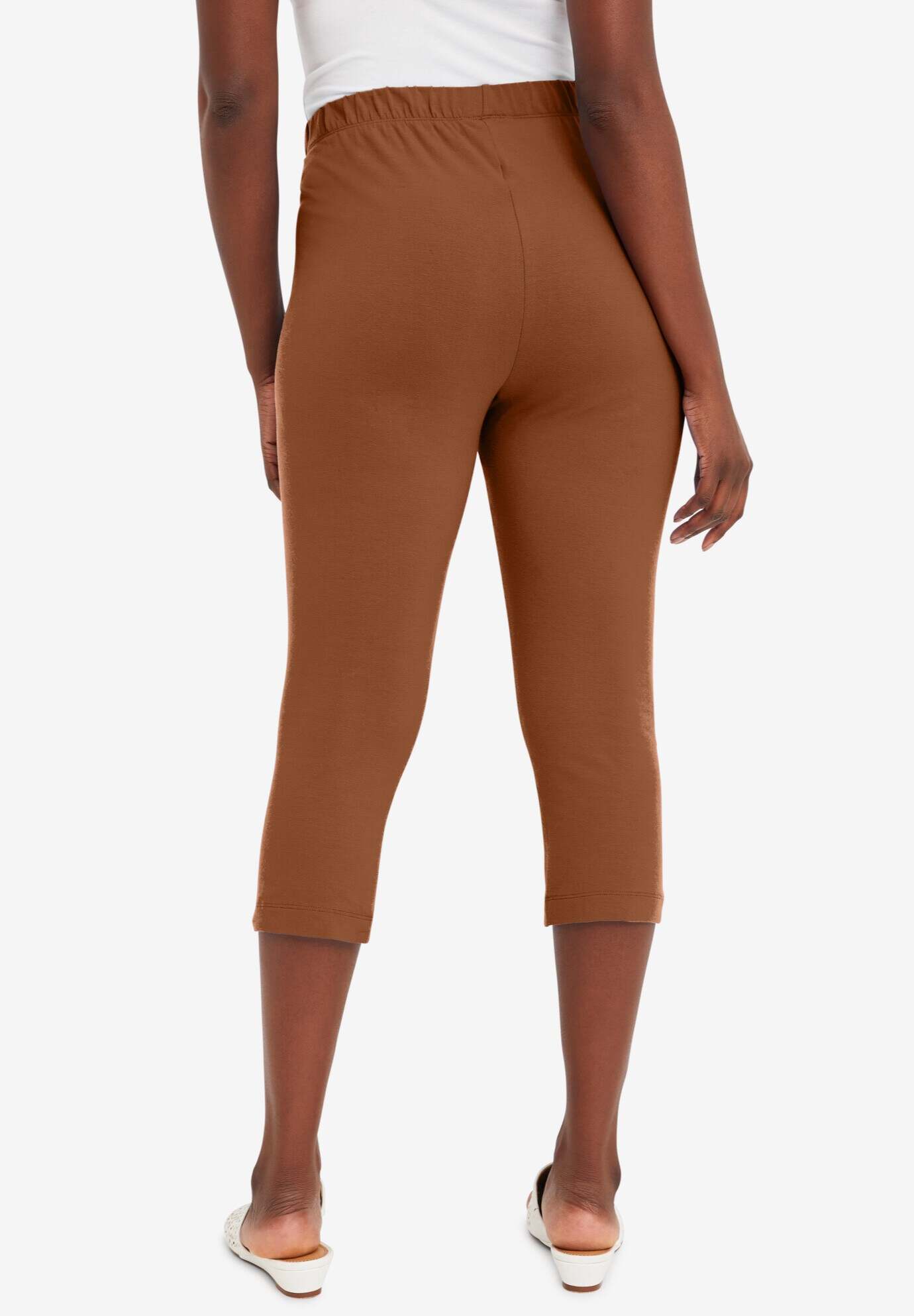 Everyday Stretch Cotton Capri Legging