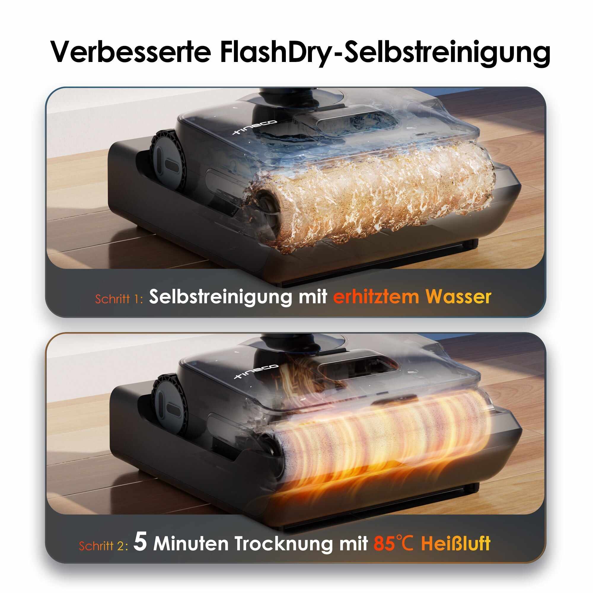 Tineco FLOOR ONE i6 Stretch Cordless Wet Dry Vacuum Cleaner