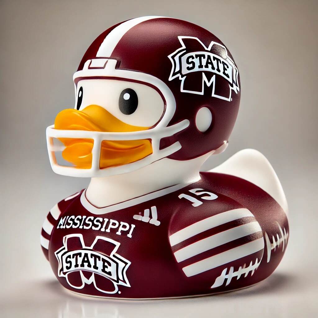 SEC Football Rubber Duck
