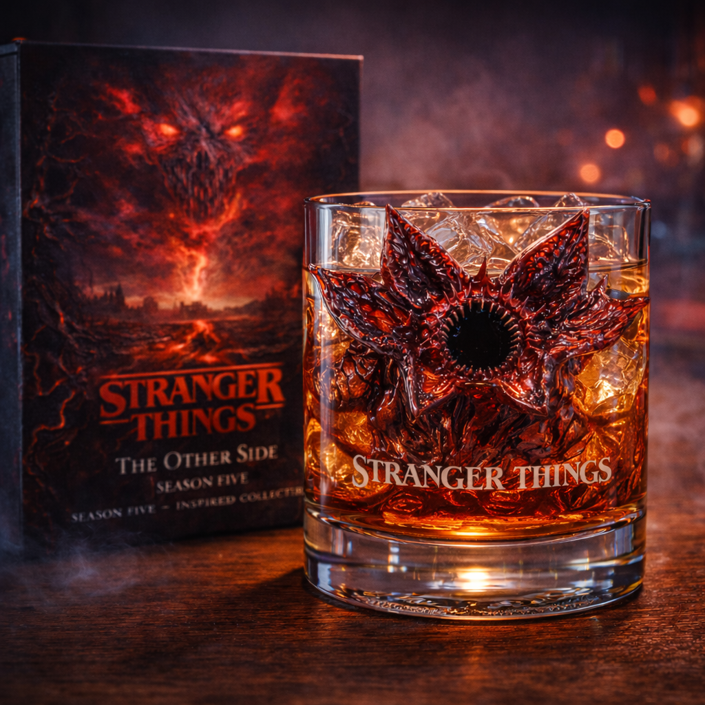 Stranger Things – The Other Side Collector Whiskey Glass