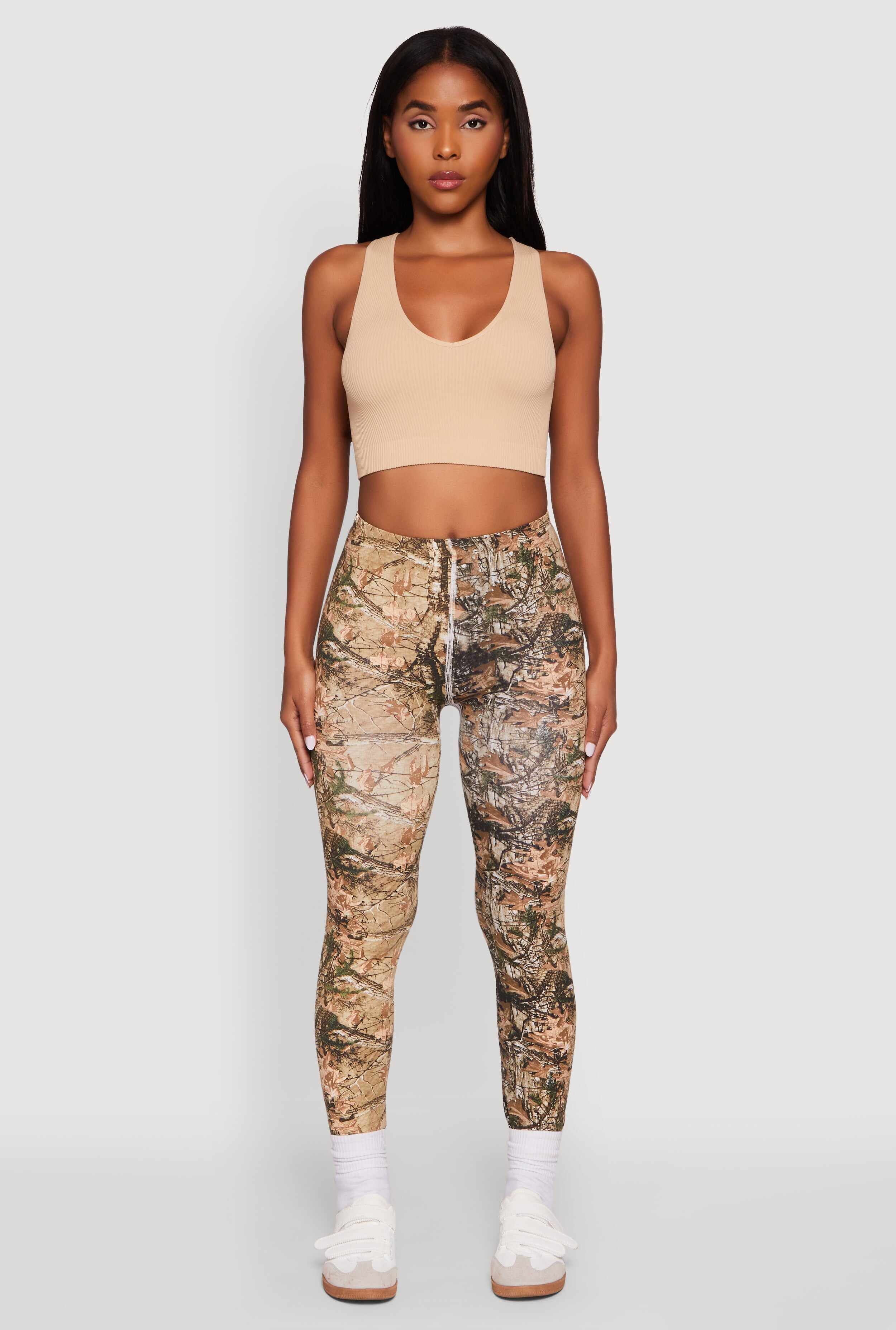 High Waisted Hunter Camo Leggings