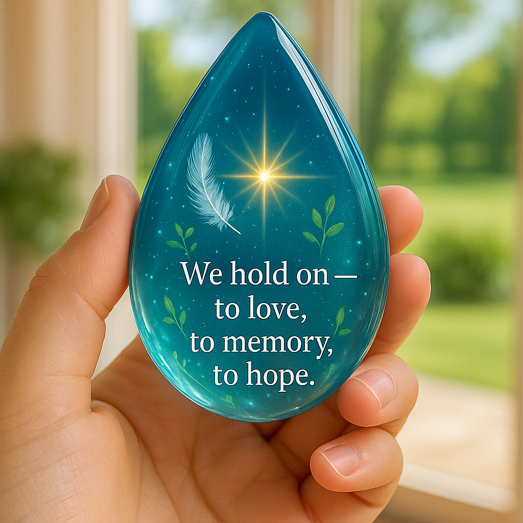 💧 HopeDrop - Flood Resistant Crystals of Strength and Love