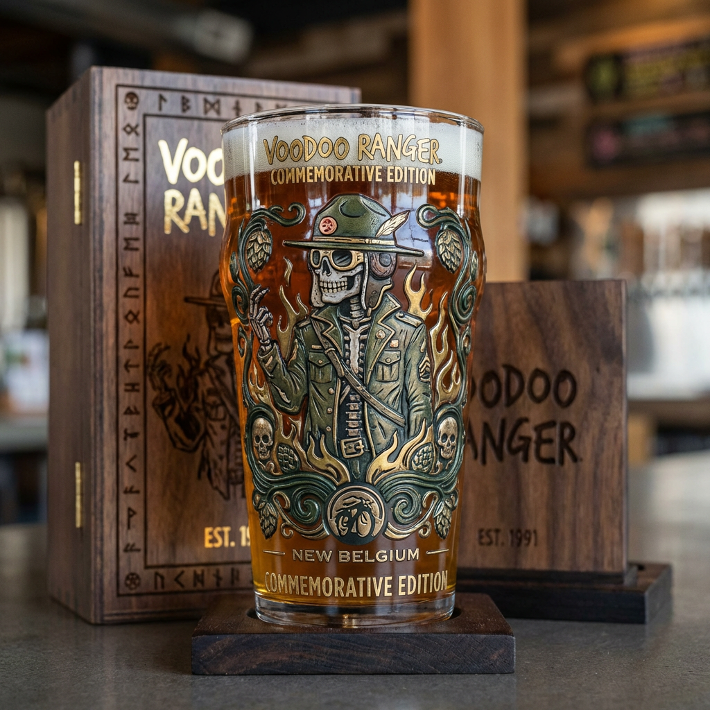 Voodoo Ranger IPA Commemorative Glass