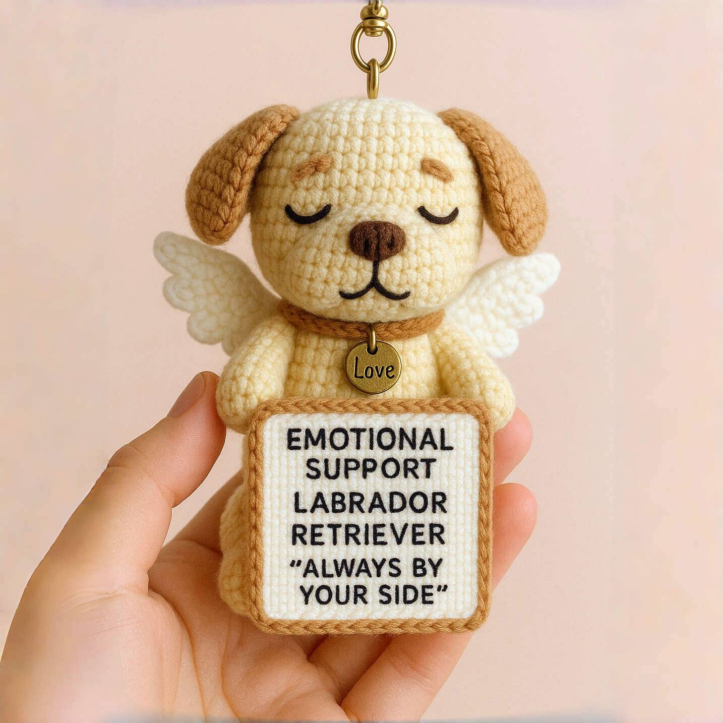 Remembrance Pup Keychain