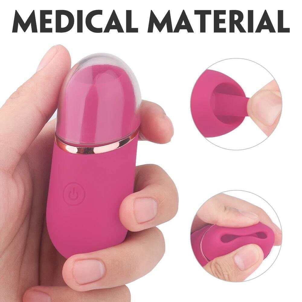 Clitoral Sucking & Tongue Licking Vibrator