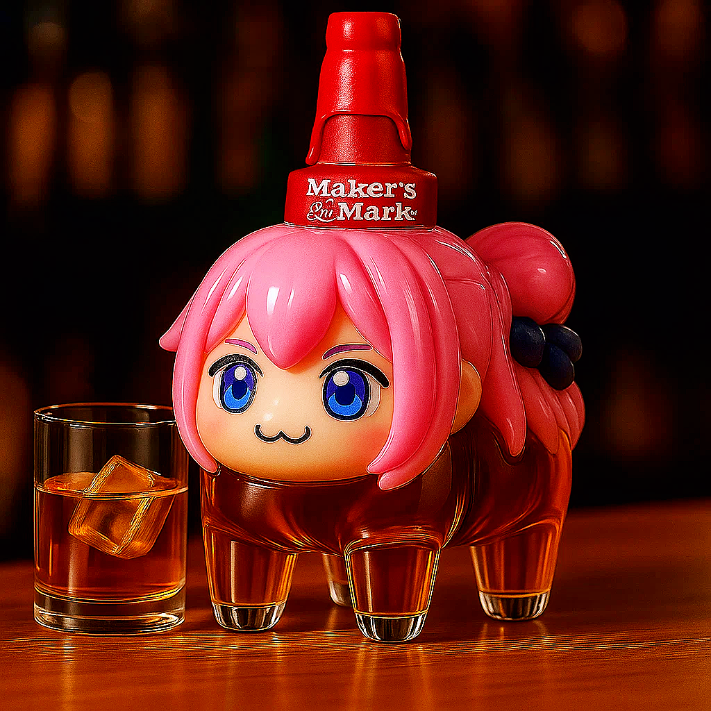 Doro Meme Whisky Bottle