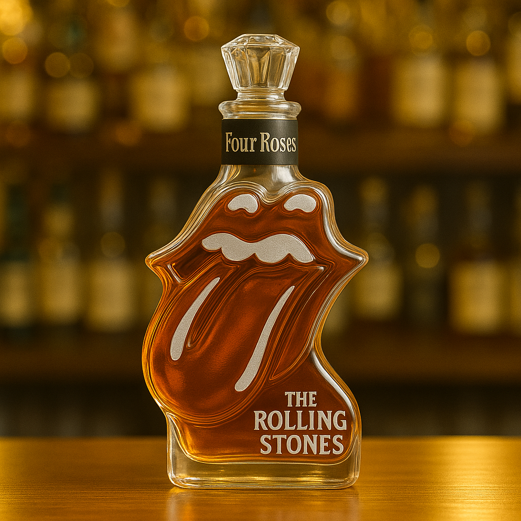 🔥 Rolling Stones Whiskey Bottle (Limited Edition)