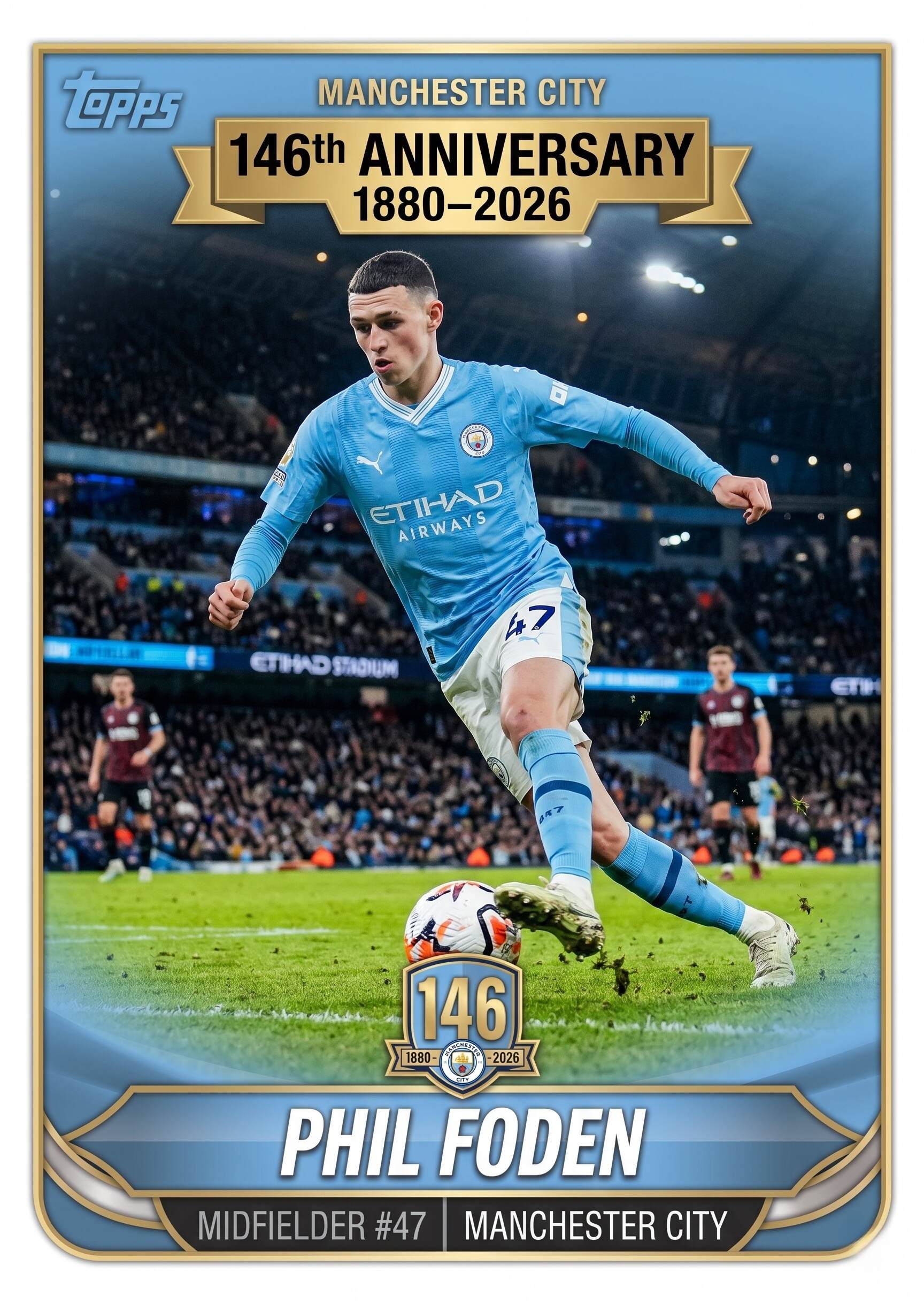 2026 Manchester City 146th Anniversary Legacy Collection Hobby Box