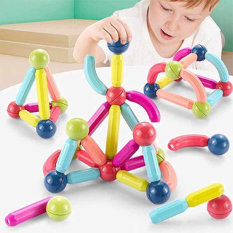 Magnetic Sticks Building Blocks For Kids Early Development