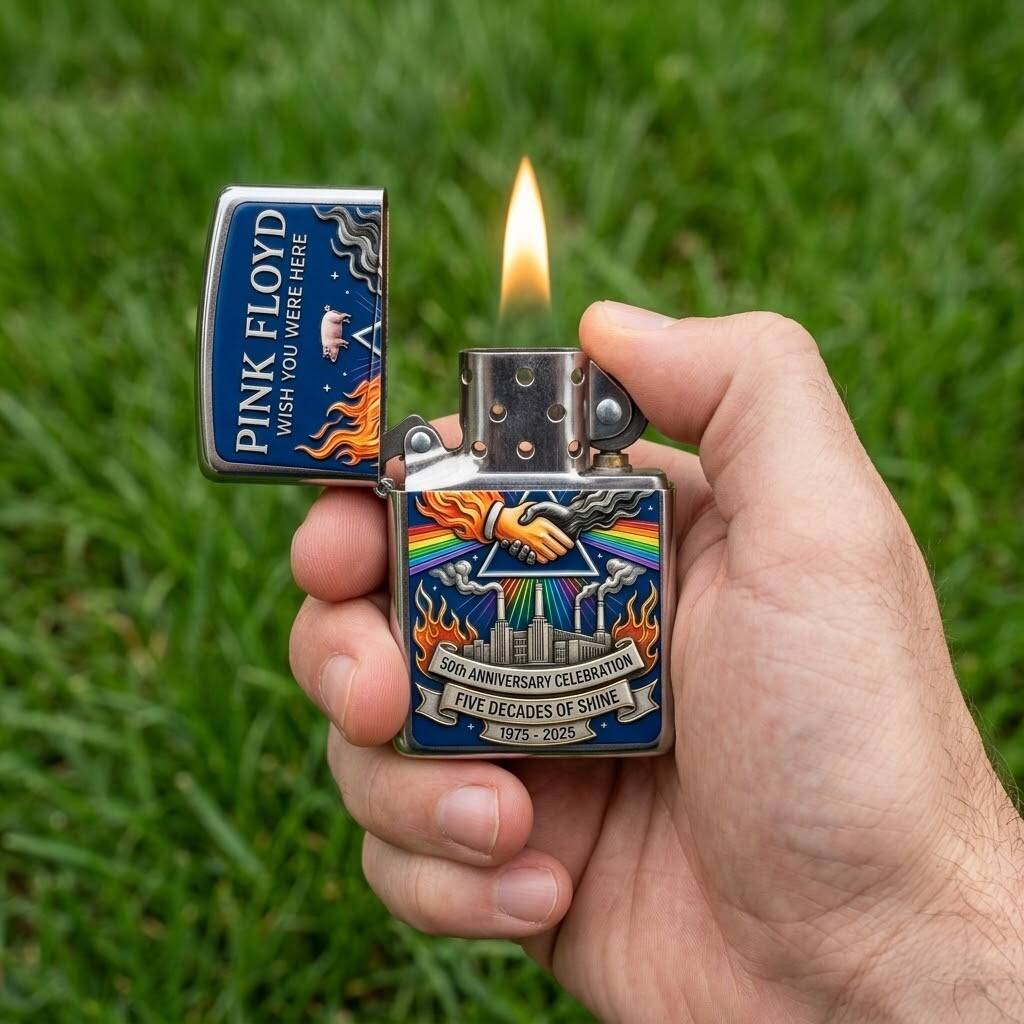 🎸 Pink Floyd 50th Anniversary: “May You Be Here” — The Flame of Legacy Lighter 🔥