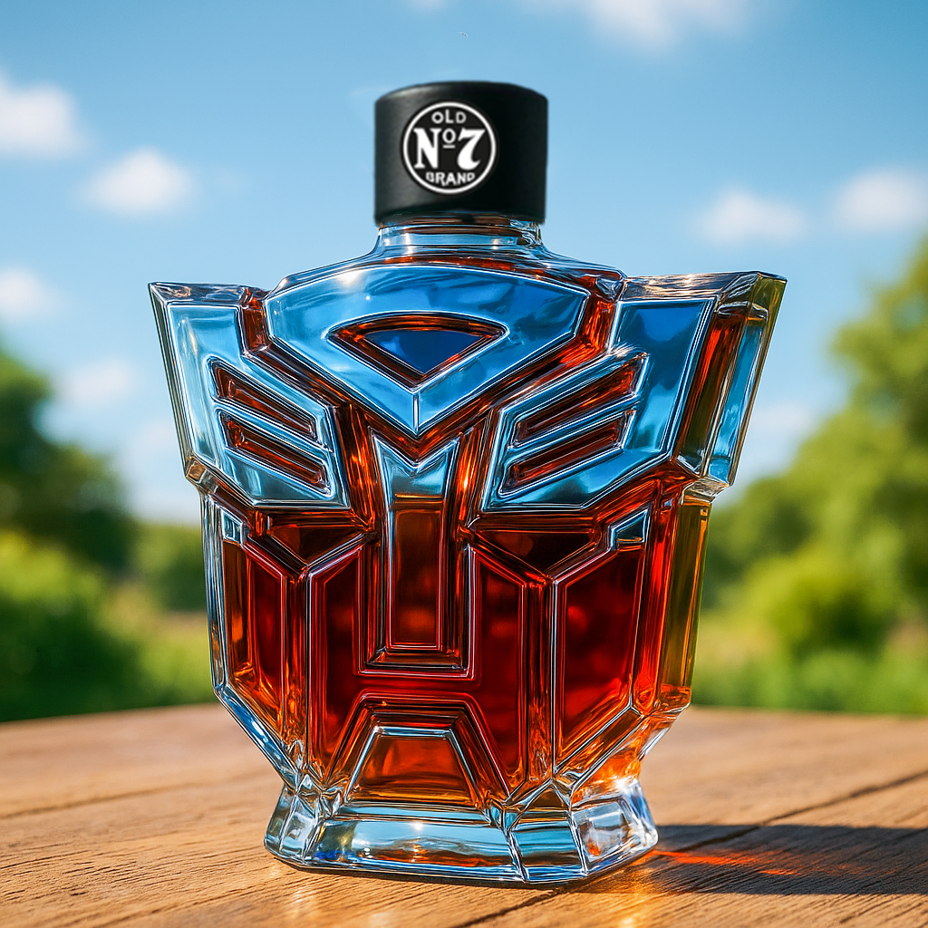 Transformers Limited Edition Whiskey Bottle