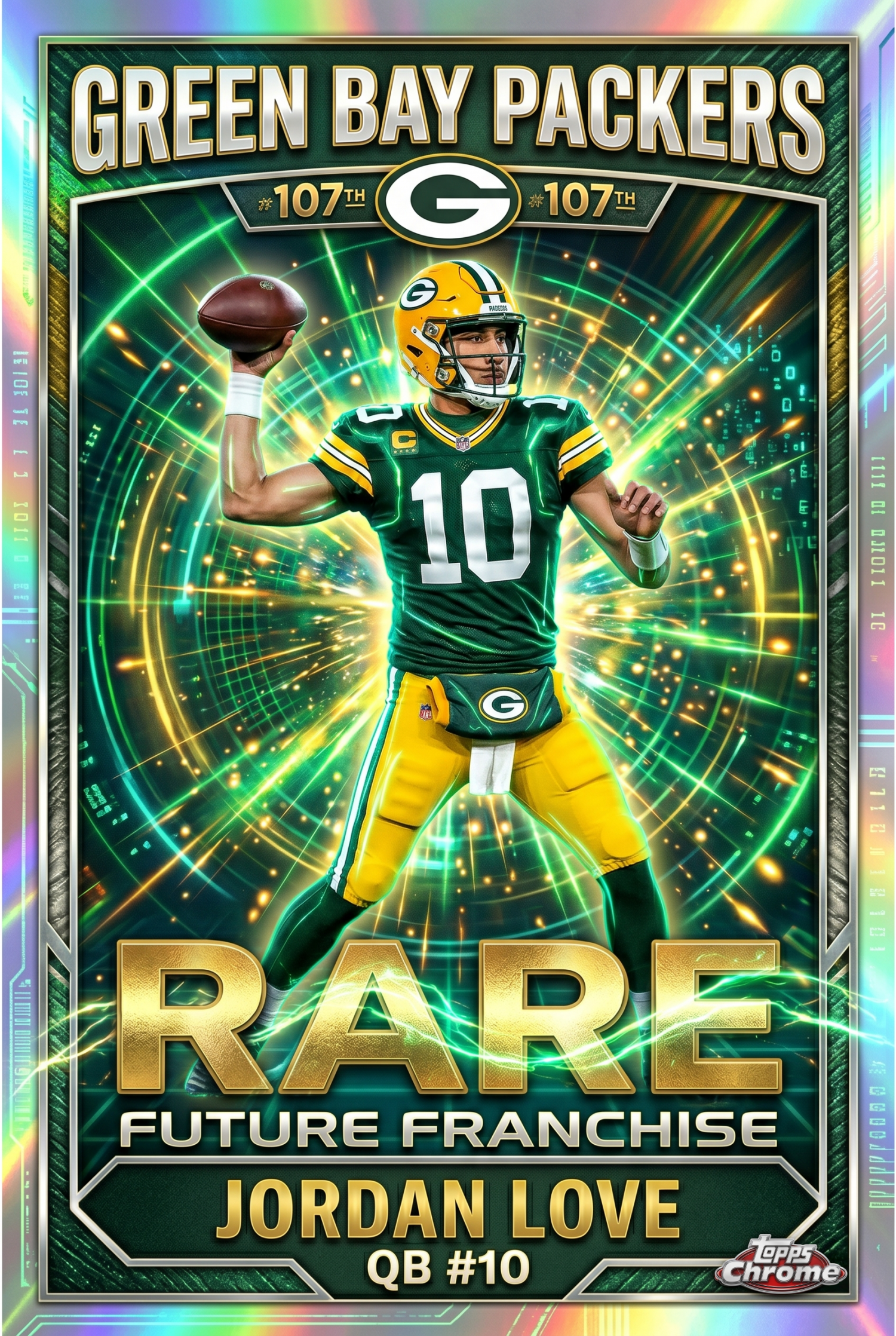 Green Bay Packers 107th Anniversary Hobby Box