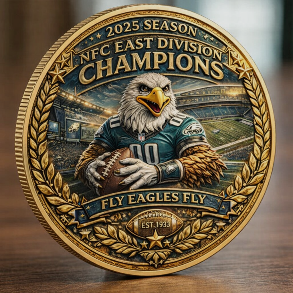 Eagle 2025NFC Eastern Division Champion Commemorative Coin