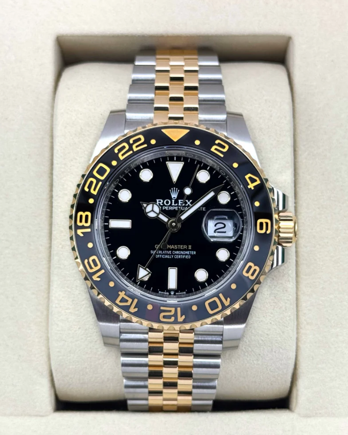 NEW 2026 Rolex GMT-Master II 40mm 126713GRNR Two-Tone Jubilee