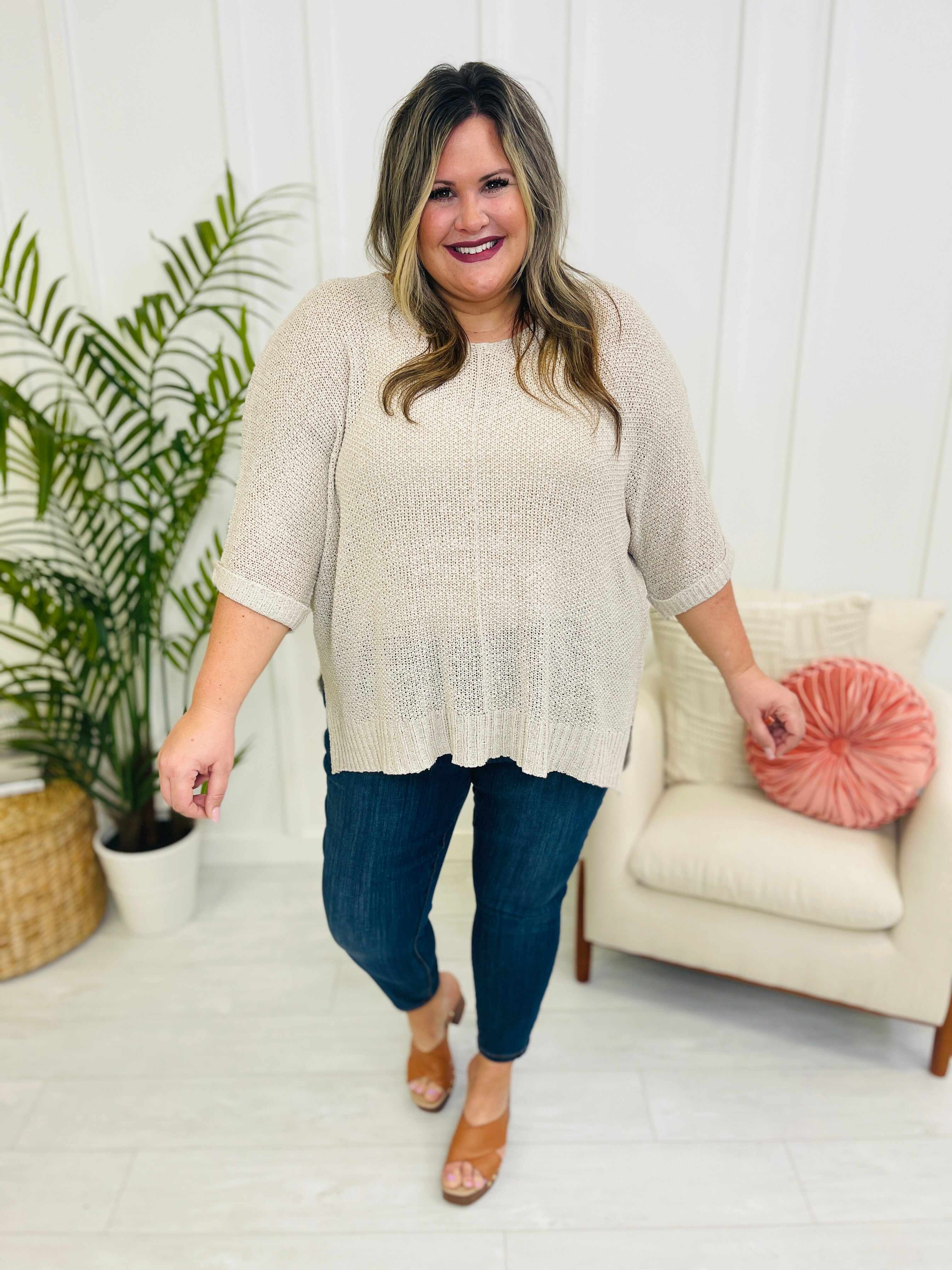 RESTOCK!  Plus/Reg Bend And Snap Non Distressed Pull On Skinny Jeans