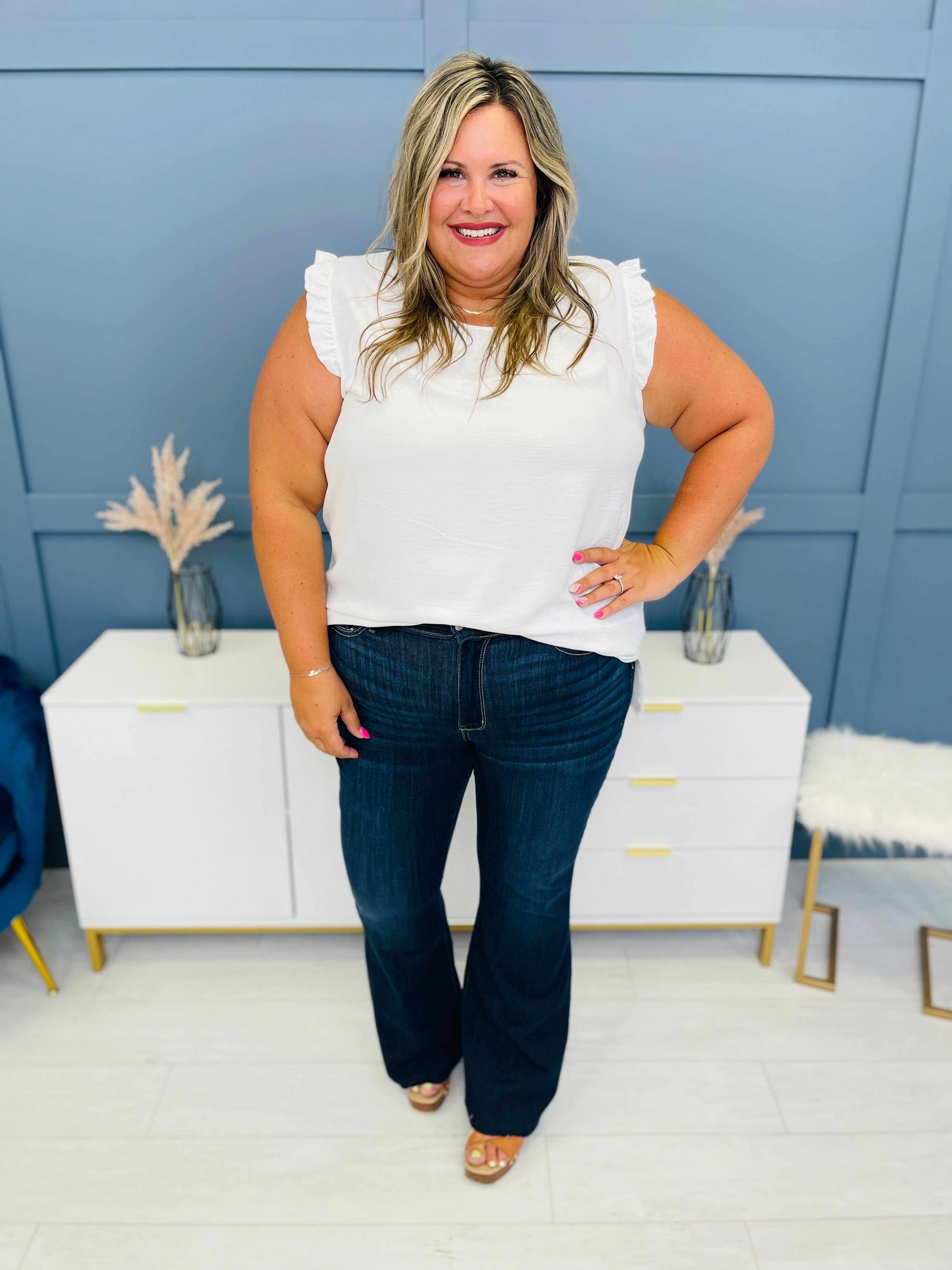 RESTOCK! REG/CURVY See Ya There Flare Jeans