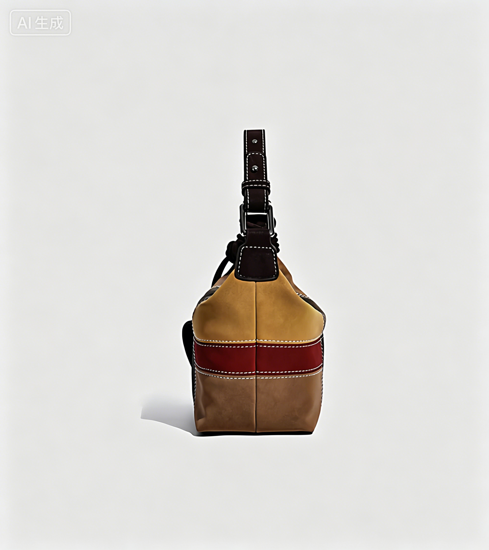 Fashionable women handbag with cowhide leather