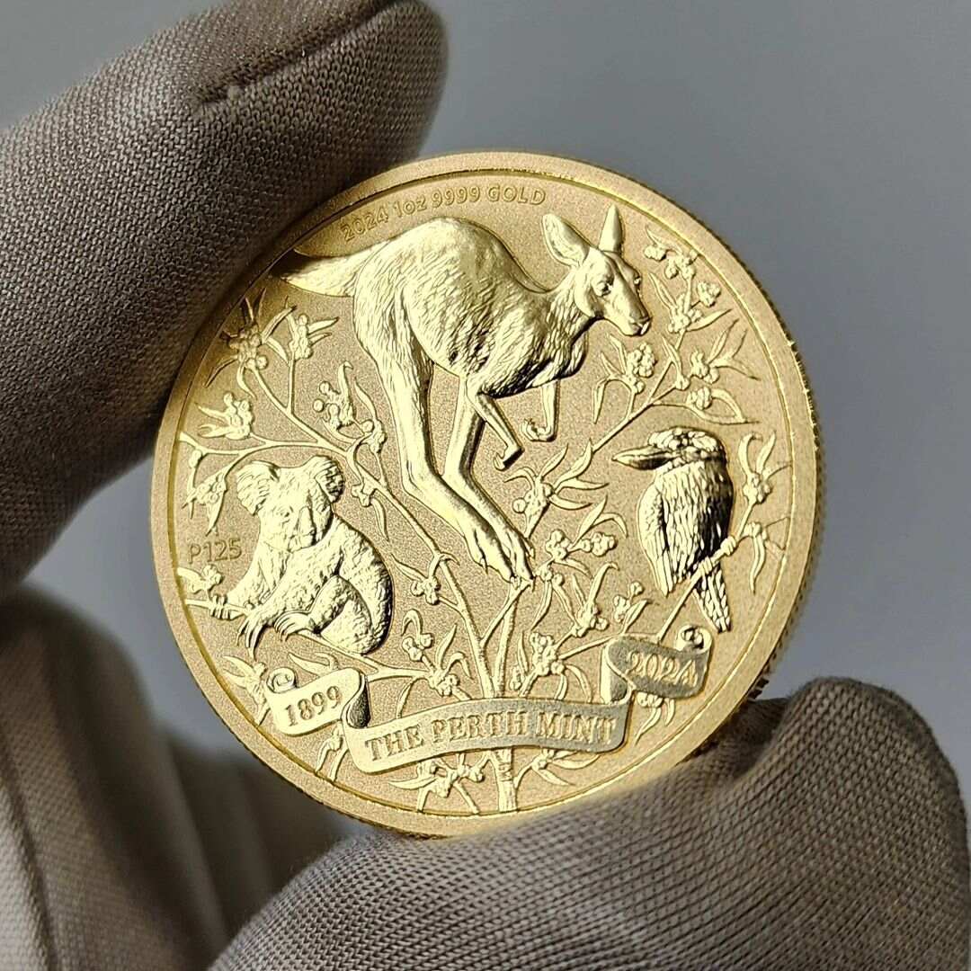 Perth Mint 125th Anniversary 2024 $100 1oz Gold Proof Coin