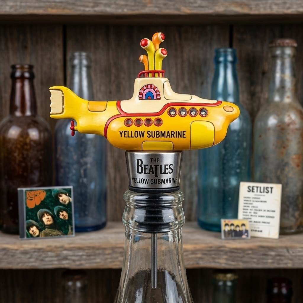 The Beatles Yellow Submarine Collector's Bottle Stopper