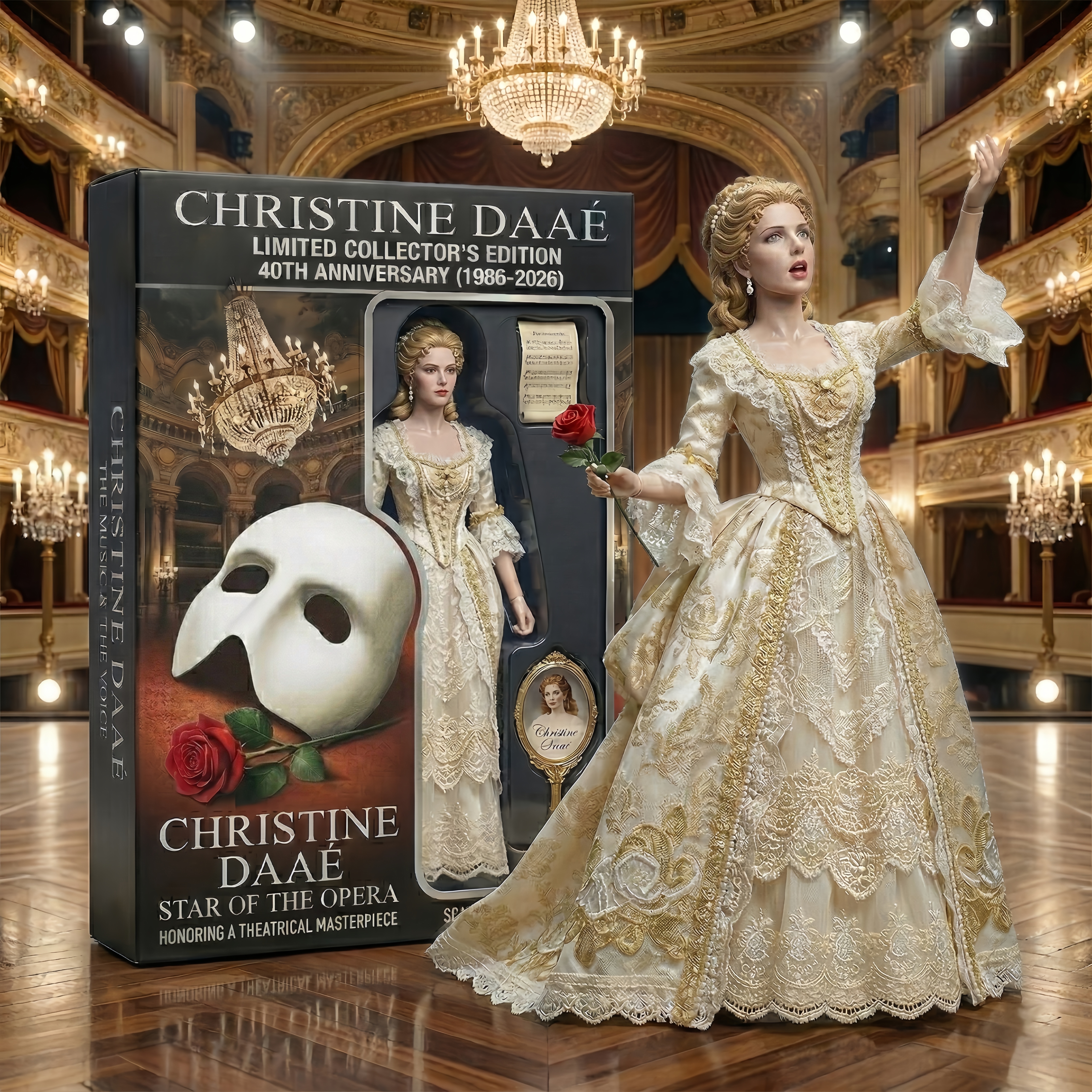 Phantom of the Opera – 40th Anniversary Collectible Figure