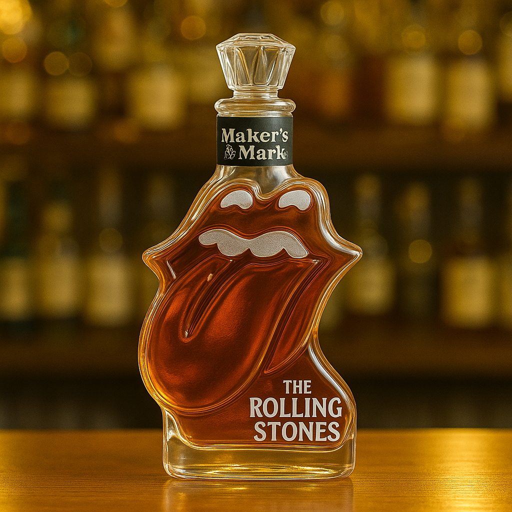 🔥 Rolling Stones Whiskey Bottle (Limited Edition)