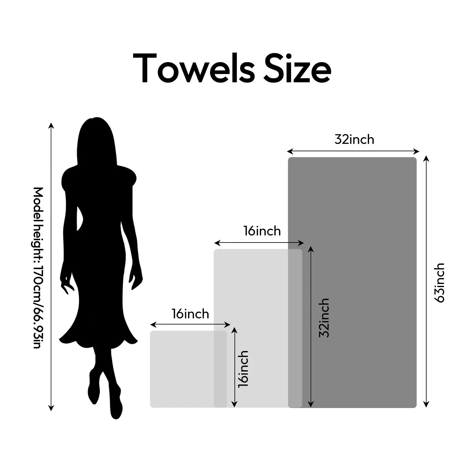 8 Piece Oversized Bath Towel Set, 100% Cotton Bath Towels, Highly Absorbant Bordered Towels