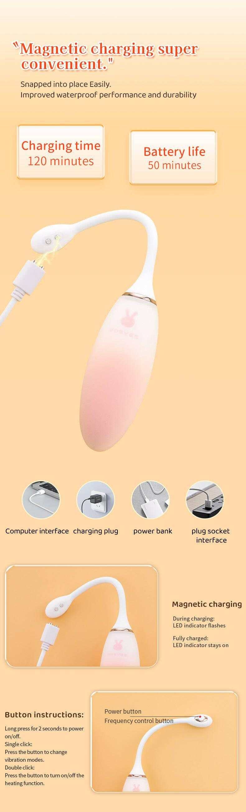 Cola Remote Control Vibrating Egg – Clitoral Vibrator