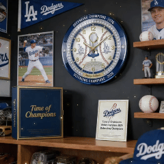 Dodgers Defending Champions Clock (2026 Edition)