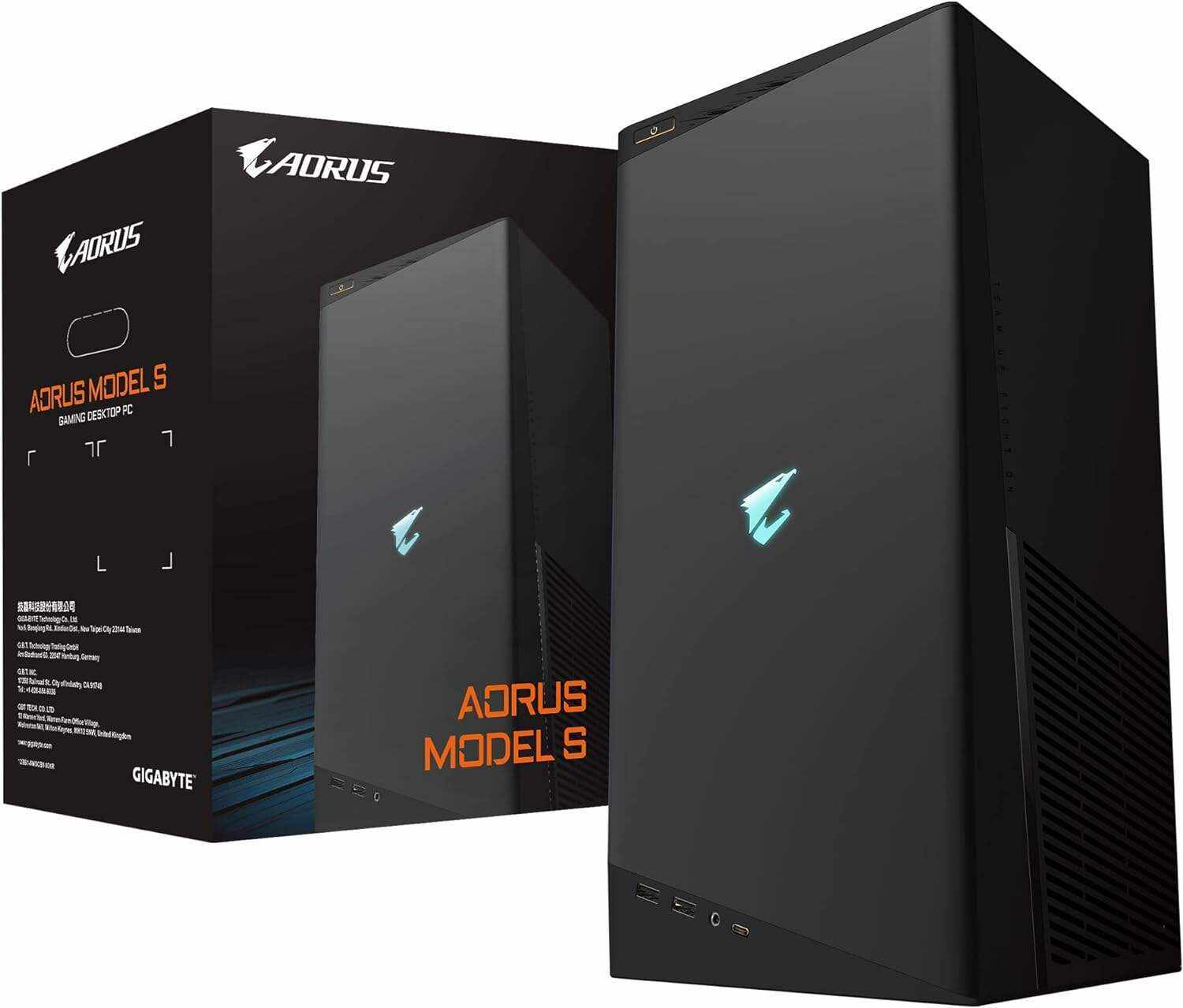 Gigabyte AORUS Model X Gaming PC Computer Desktop (Intel i9-12900K, NVIDIA GeForce RTX 3080 GDDR6X 10GB, 16GB DDR5 RAM, 2TB M.2 SSD) - AMXI9N8A-2171