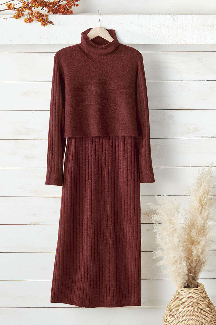 Popover Sweater Dress