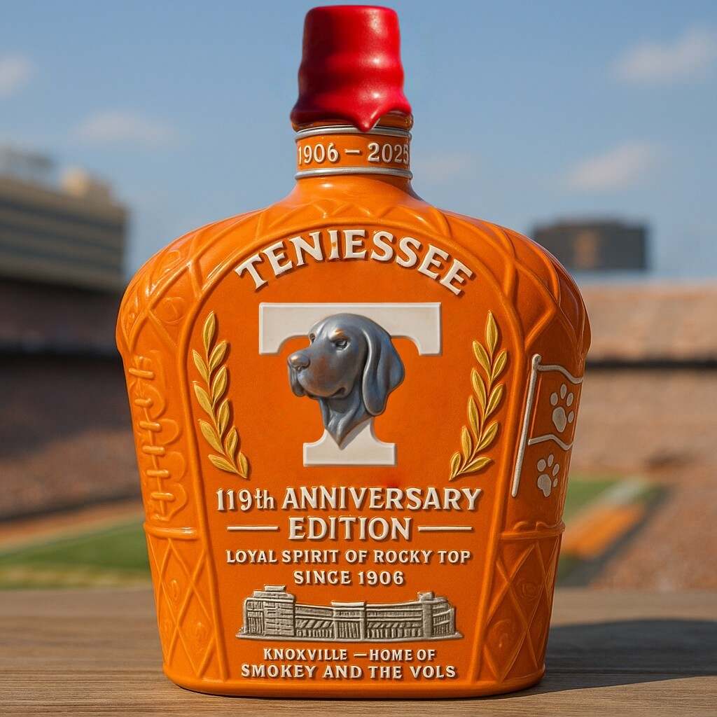 TENN 119th Anniversary Whiskey Bottle
